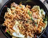 鉄板ソース焼きそば作り方7写真