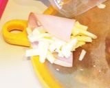 トロトロ☆ハム&チーズ焼き作り方2写真