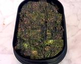 中学生 女子弁当 唐揚げ 海苔弁当作り方2写真