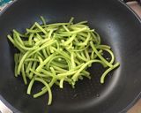 シャキシャキ甘辛！芋づるのきんぴら作り方3写真