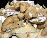 ニラ豆腐と油揚げのうま煮？なるたけ楽に作り方4写真