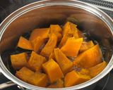かぼちゃの煮物(昆布つゆで簡単)作り方3写真