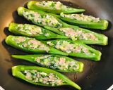 オクラ餃子作り方5写真