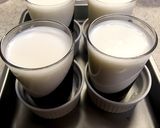 コーヒーゼリー&ミルクゼリー＊斜めゼリー作り方7写真