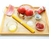 フレッシュトマトのアマトリチャーナ作り方1写真