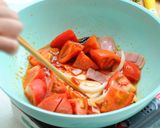 フレッシュトマトのアマトリチャーナ作り方5写真