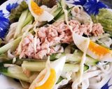 夏休みサラダうどん作り方4写真
