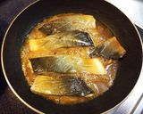 鯖(魚)の味噌煮。:+*.゜作り方5写真