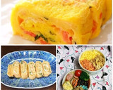 大葉と紅生姜の卵焼き！作り方7写真