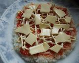 レンジで♪ごはんピザ作り方3写真