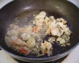 *マンマ直伝*蟹トマトクリームパスタ作り方3写真