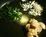 ベビーホタテの醤油焦がしチャーハン♪作り方1写真