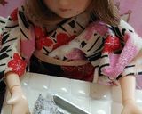 リカちゃんサイズ♡カレイの唐揚げꕤ*.ﾟ作り方2写真
