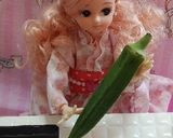 リカちゃん♡オクラの下処理しておくら作り方1写真