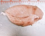 作り置き♡鶏ムネ肉♡韓国風唐揚げ作り方1写真