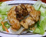鶏むね肉のガリジン甘辛炒め丼。作り方8写真