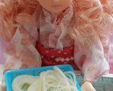 リカちゃんサイズ♡かき氷 そうめんꕤ*.作り方2写真