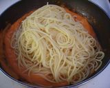 *マンマ直伝*蟹トマトクリームパスタ作り方8写真