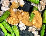 ししとうと豚バラで肉味噌炒め♪作り方8写真