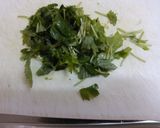 三つ葉とかつおぶしのおにぎり作り方1写真