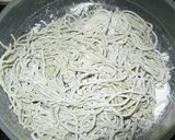カプレーゼ風♡冷やしバジル麺~♪作り方9写真