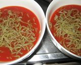カプレーゼ風♡冷やしバジル麺~♪作り方18写真