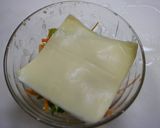 レンジで簡単！オクラ人参チーズ作り方3写真