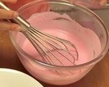 スイカ風★なめらかヨーグルトゼリー作り方2写真