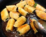 ☼長芋の大葉豚肉巻き♪オイスターポン酢味作り方8写真
