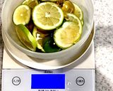 窓辺で育てた自家製レモンの蜂蜜漬け作り方5写真