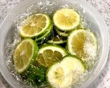 窓辺で育てた自家製レモンの蜂蜜漬け作り方6写真