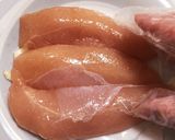 ささみときゅうりの梅肉中華和え作り方1写真