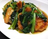 簡単！むね肉と小松菜のとろみ中華炒め作り方6写真