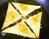 ドライカレーでリメイク*サクッとサモサ♬作り方10写真