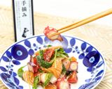 たことサーモンのオリーブオイルマリネ作り方5写真
