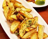 揚げないポテトフライ✿メキシカン風作り方6写真