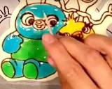 ダッキー＆バニー＆フォーキー ケーキ♡作り方9写真