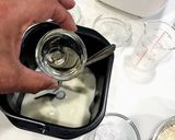 ミーレ電気オーブンでナンを焼く作り方1写真