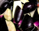 お茄子とおじゃがの炒め煮作り方1写真