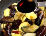 お茄子とおじゃがの炒め煮作り方7写真
