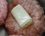 ＊煮込みチーズinハンバーグ＊作り方4写真
