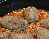 ＊煮込みチーズinハンバーグ＊作り方7写真