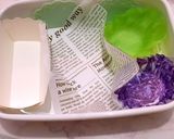 中学生 女子弁当 炒飯と春巻き 部活作り方1写真