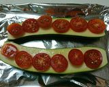 ズッキーニとミニトマトのチーズ焼き作り方2写真