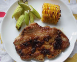 とんかつ用ロース肉の生姜焼き♪作り方1写真