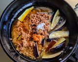 茄子とそぼろの冷やしうどん作り方4写真