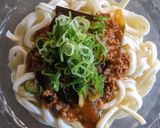 茄子とそぼろの冷やしうどん作り方7写真
