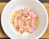 ベーコンとチーズの挟んで焼くだけ簡単餃子作り方1写真
