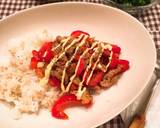 カフェ風＊パプリカと豚肉のライスプレート作り方6写真