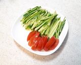 手作り芝麻醤風たれが旨い！棒々鶏冷麺♪作り方3写真